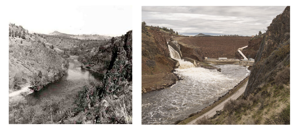 Iron Gate Dam then and now | Klamath River