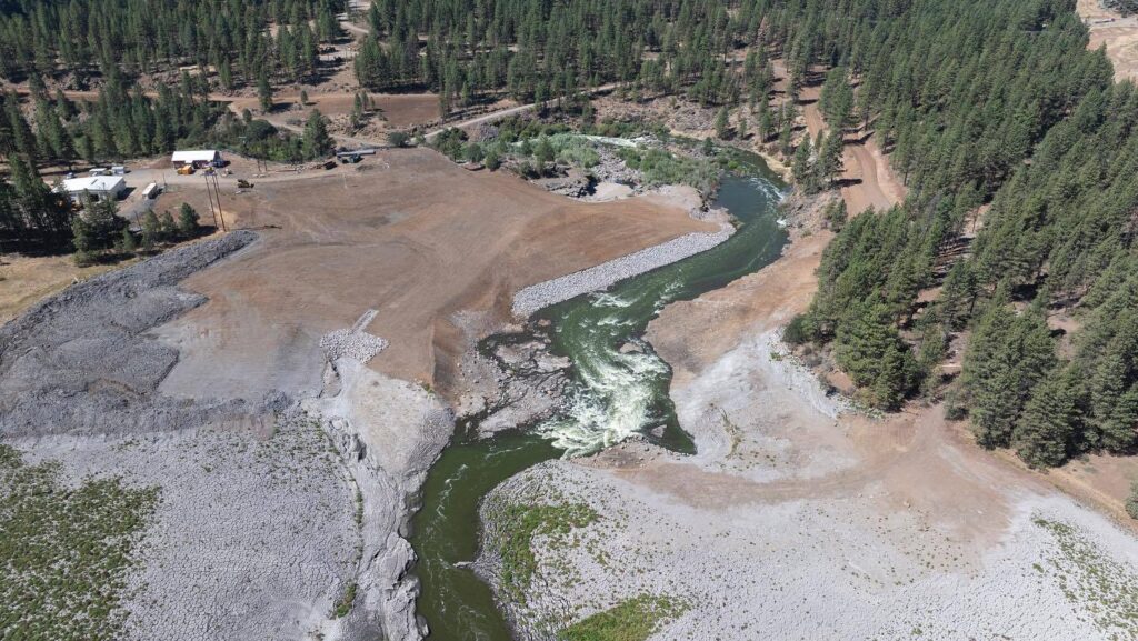 Former JC Boyle Dam site, Klamath River, California | Swiftwater Films