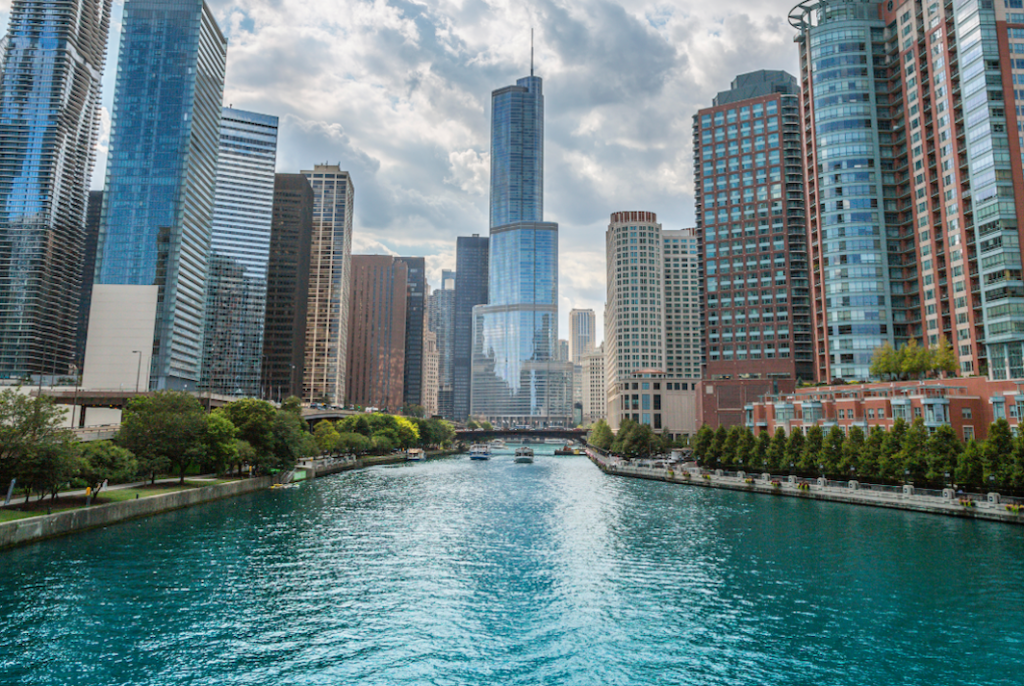 Chicago River, Illinois | Getty Images