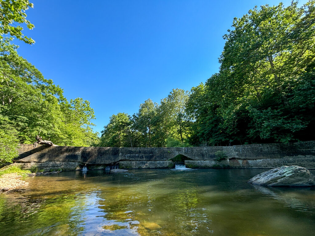 Shull’s Mill dam, Watauga River, North Carolina | Erin Singer McCombs 