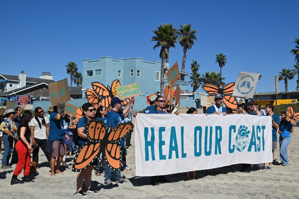 Tijuana River 'Heal our coast' rally | Kristan Culbert