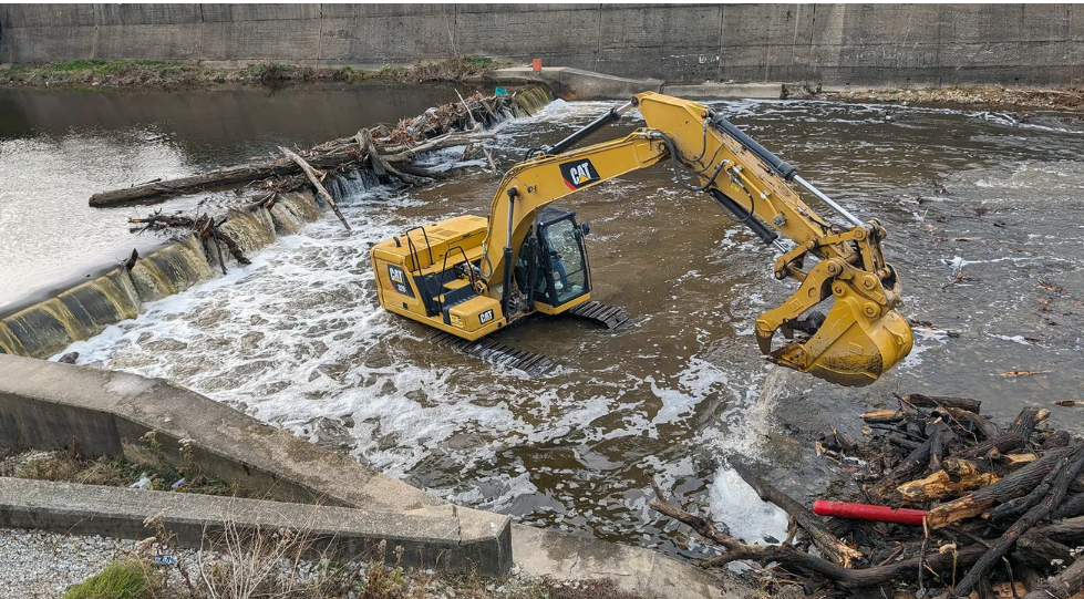 Bascule Gate Dam, Codorus Creek, Pennsylvania | Silas Chamberlin, York County Economic Alliance