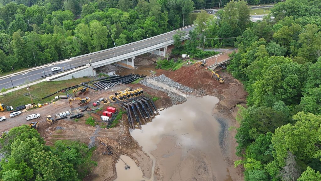 College Lake Dam after removal, Blackwater Creek, Virginia | Brandon Alderman